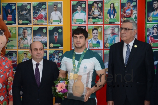 Today at the 4th Islamic Solidarity Games. Azerbaijan, Baku, may 19th, 2017