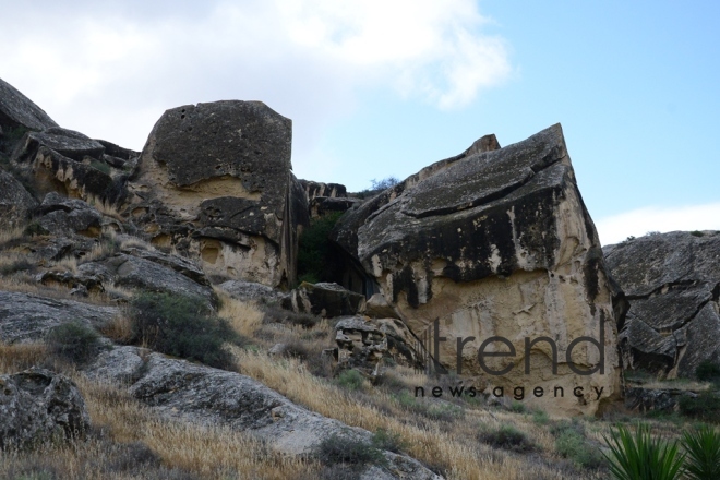 Gobustan State Historical and Artistic Reserve marks the 50th anniversary of its establishment and the 10th anniversary of its inclusion in the UNESCO World Heritage List. Azerbaijan, June 13th, 2017
