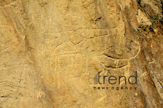 Gobustan State Historical and Artistic Reserve marks the 50th anniversary of its establishment and the 10th anniversary of its inclusion in the UNESCO World Heritage List. Azerbaijan, June 13th, 2017
