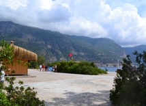  Ölüdeniz national park (Blue Lagoon) - at the intersection point of the Aegean Sea and the Mediterranean Sea.