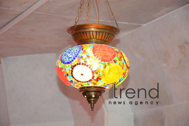 Mausoleum of the great Azerbaijani poet and philosopher Nizami Ganjavi in the city of Ganja. Azerbaijan, July 7th 2017
