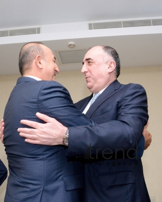 Azerbaijani, Turkish FMs meet in Baku. Azerbaijan, July 19, 2017