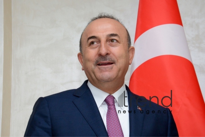 Azerbaijani, Turkmen, Turkish FMs mull preparation for summit of presidents. Azerbaijan, Baku, July 19, 2017