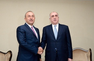 Azerbaijani, Turkish FMs meet in Baku. Azerbaijan, July 19, 2017