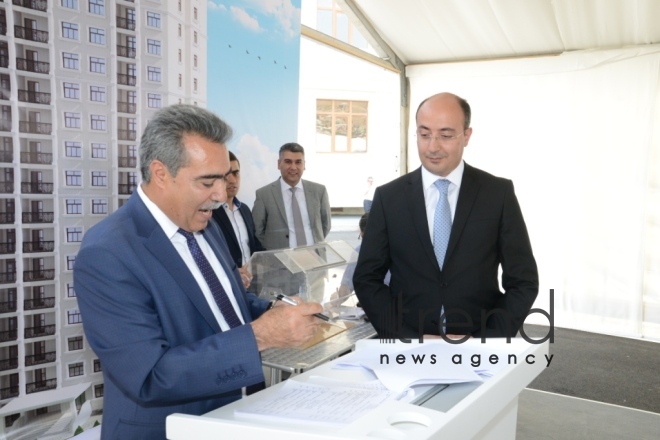 Ceremony of presenting apartments to Azerbaijani journalists on occasion of National Press Day held
. Azerbaijan, Baku, july 20, 2017