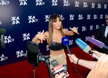  Stars on red carpet of Zhara international festival in Baku