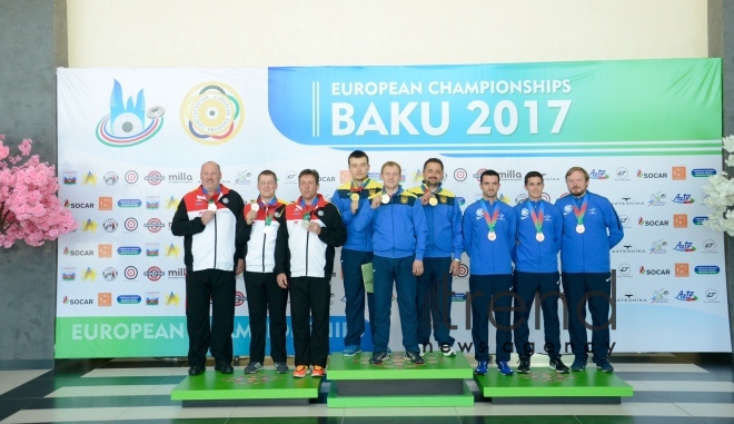 European Shooting Championship in Baku – as caught on camera. Azerbaijan, july 31, 2017
