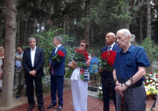 Legendary singer and composer Muslim Magomayev was commemorated in the Alley of Honor in Baku. Azərbaycan, 17 avqust, 2017