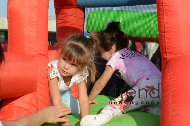 Heydar Aliyev Center arranges grand festival for Baku residents. Azerbaijan, Baku, august 28, 2017