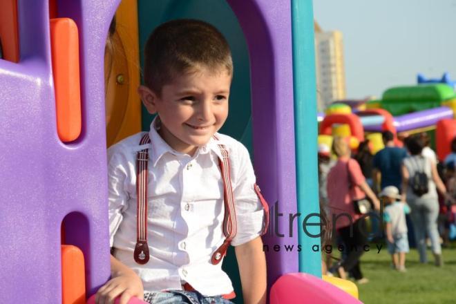 Heydar Aliyev Center arranges grand festival for Baku residents. Azerbaijan, Baku, august 28, 2017