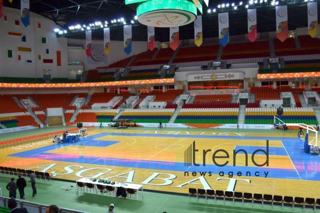 Ашхабад готовится к V Азиатским играм в закрытых помещениях и по боевым искусствам. Азербайджан, Баку, 9 сентября 2017
