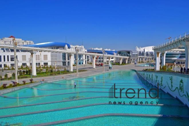 Ашхабад готовится к V Азиатским играм в закрытых помещениях и по боевым искусствам. Азербайджан, Баку, 9 сентября 2017
