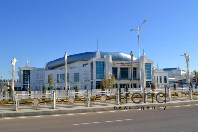 Ashgabat is preparing to host the V Asian Indoor and Martial Arts Games. Azerbaijan, Baku, september 9, 2017