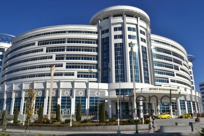 Ашхабад готовится к V Азиатским играм в закрытых помещениях и по боевым искусствам. Азербайджан, Баку, 9 сентября 2017
