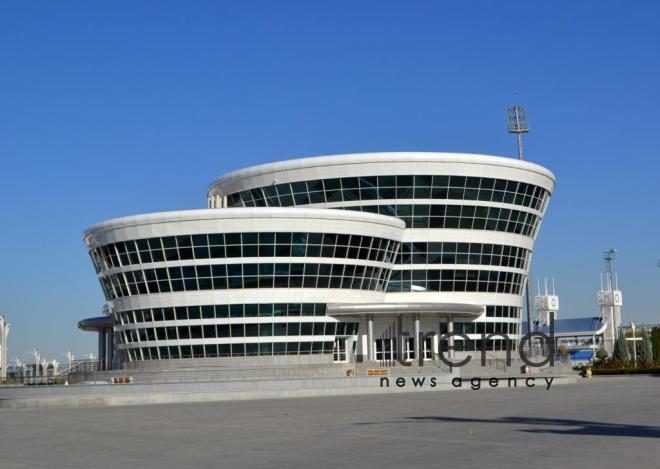 Ашхабад готовится к V Азиатским играм в закрытых помещениях и по боевым искусствам. Азербайджан, Баку, 9 сентября 2017
