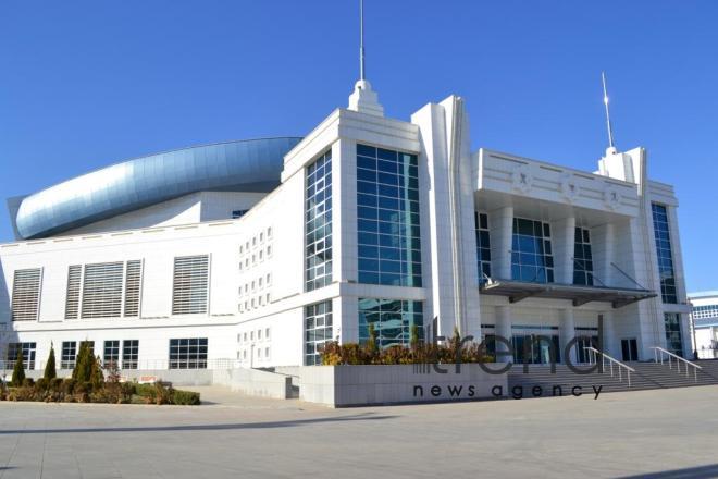 Ашхабад готовится к V Азиатским играм в закрытых помещениях и по боевым искусствам. Азербайджан, Баку, 9 сентября 2017
