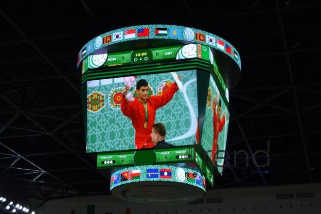 Ашхабад готовится к V Азиатским играм в закрытых помещениях и по боевым искусствам. Азербайджан, Баку, 9 сентября 2017
