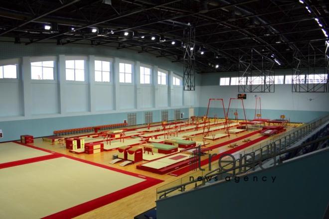 Ашхабад готовится к V Азиатским играм в закрытых помещениях и по боевым искусствам. Азербайджан, Баку, 9 сентября 2017
