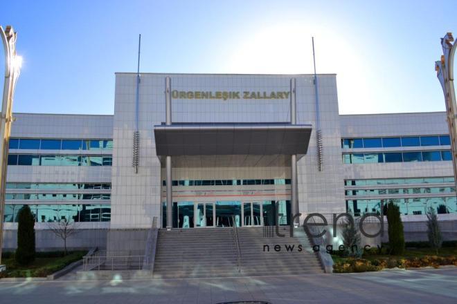 Ашхабад готовится к V Азиатским играм в закрытых помещениях и по боевым искусствам. Азербайджан, Баку, 9 сентября 2017
