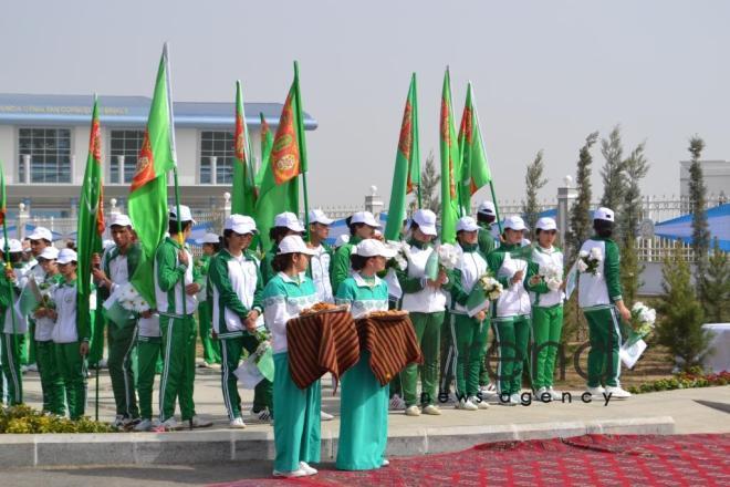 Ашхабад готовится к V Азиатским играм в закрытых помещениях и по боевым искусствам. Азербайджан, Баку, 9 сентября 2017
