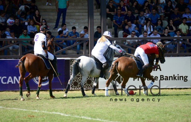 Baku hosts Arena Polo World Cup competitions. Azerbaijan, Baku, september 10, 2017
