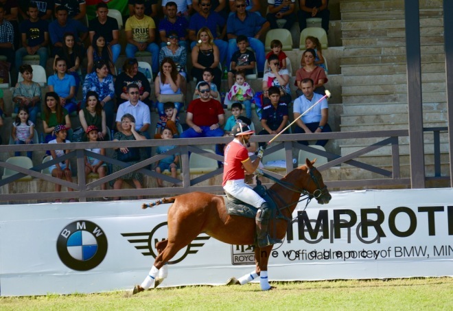 Baku hosts Arena Polo World Cup competitions. Azerbaijan, Baku, september 10, 2017
