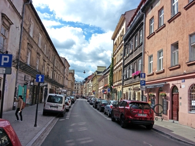 Krakovun qəlbində - Bazar meydanı (Rynek Glowny). Polşa, Krakov, 14 sentyabr 2017