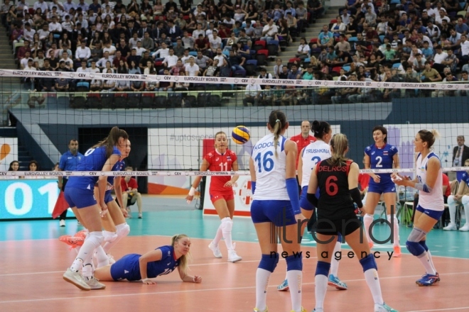 Baku hosts 2017 Women’s European Volleyball Championship. Azerbaijan, september 22, 2017