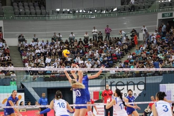 Baku hosts 2017 Women’s European Volleyball Championship. Azerbaijan, september 22, 2017