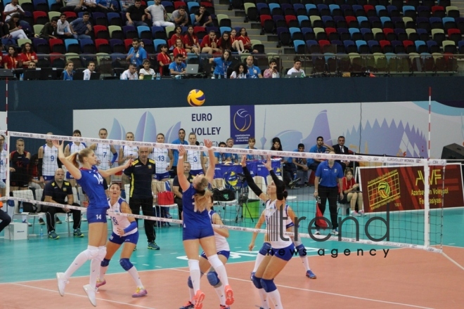 Baku hosts 2017 Women’s European Volleyball Championship. Azerbaijan, september 22, 2017