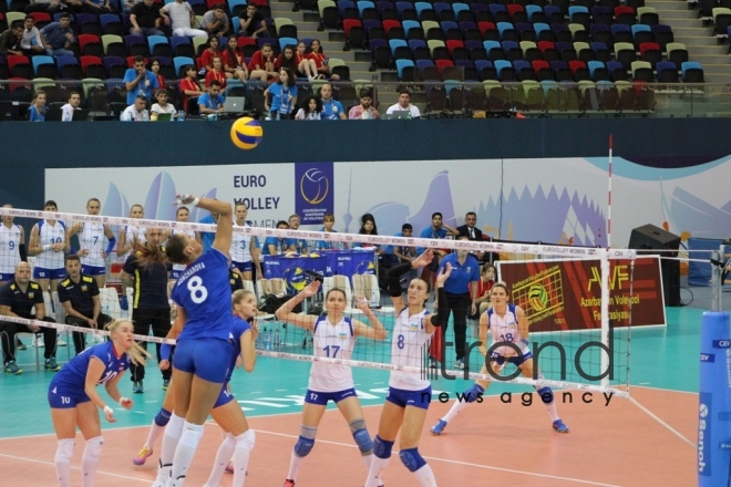 Baku hosts 2017 Women’s European Volleyball Championship. Azerbaijan, september 22, 2017