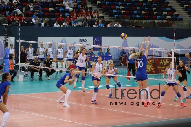 Baku hosts 2017 Women’s European Volleyball Championship. Azerbaijan, september 22, 2017