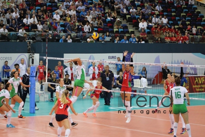 Baku hosts 2017 Women’s European Volleyball Championship. Azerbaijan, september 22, 2017