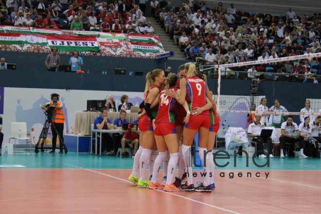 Baku hosts 2017 Women’s European Volleyball Championship. Azerbaijan, september 22, 2017