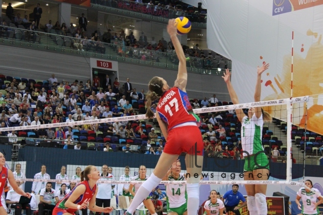 Baku hosts 2017 Women’s European Volleyball Championship. Azerbaijan, september 22, 2017