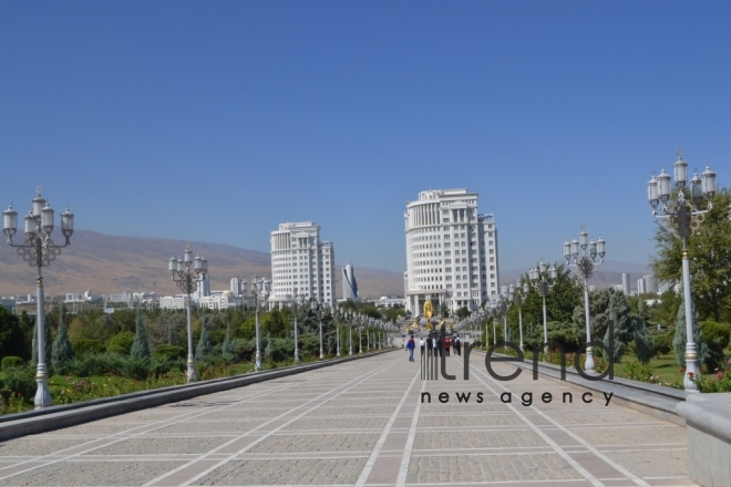 Ashgabat today (Part I). Turkmenistan, September 25, 2017