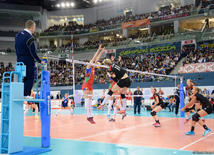  Azerbaijan’s volleyball squad defeats German team at European championship