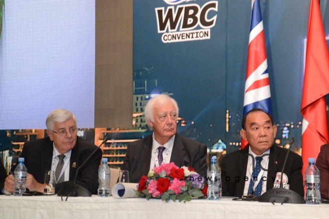 55th World boxing council convention. Azerbaijan, Baku, October 2, 2017