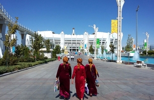 Ashgabat today (Part II). Turkmenistan, October 2, 2017