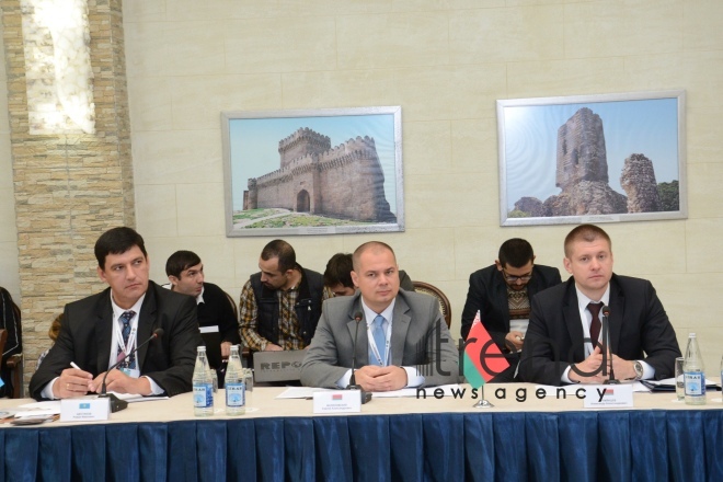 Expanded plenary meeting of CIS security agencies, special services underway in Baku. Azerbaijan, Baku, October 5, 2017