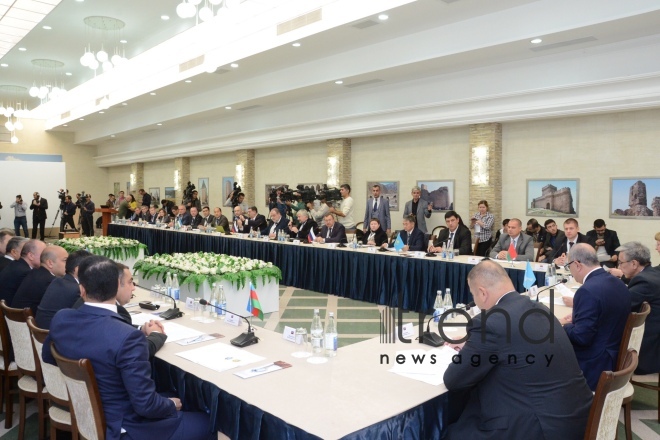 Expanded plenary meeting of CIS security agencies, special services underway in Baku. Azerbaijan, Baku, October 5, 2017