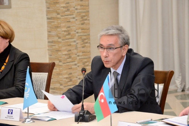 Expanded plenary meeting of CIS security agencies, special services underway in Baku. Azerbaijan, Baku, October 5, 2017