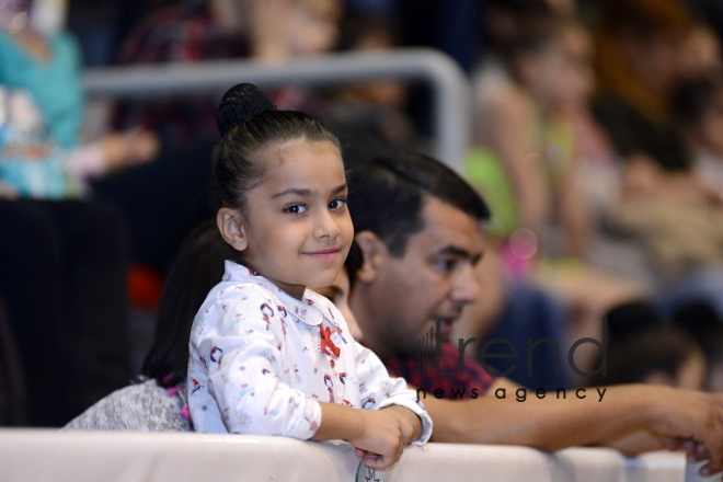 Competitions of the Open Championship and Cup of the START sports club on Rhythmic Gymnastics "Autumn stars". Azerbaijan, Baku, October 14, 2017
