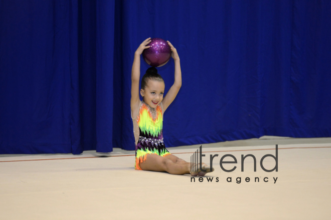 Competitions of the Open Championship and Cup of the START sports club on Rhythmic Gymnastics "Autumn stars". Azerbaijan, Baku, October 14, 2017
