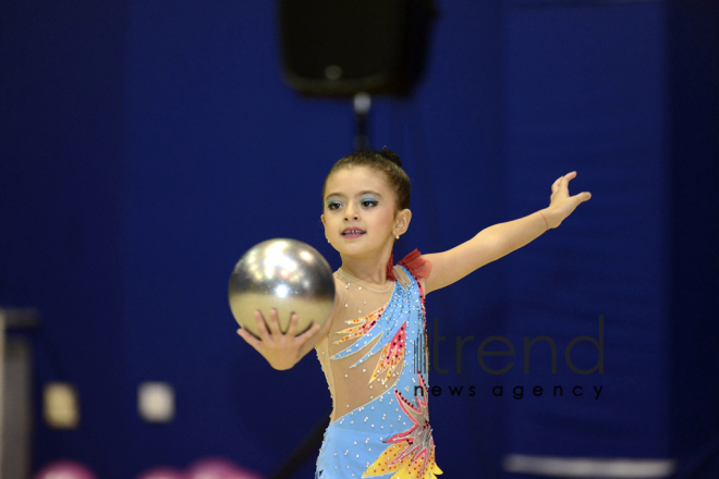 Competitions of the Open Championship and Cup of the START sports club on Rhythmic Gymnastics "Autumn stars". Azerbaijan, Baku, October 14, 2017
