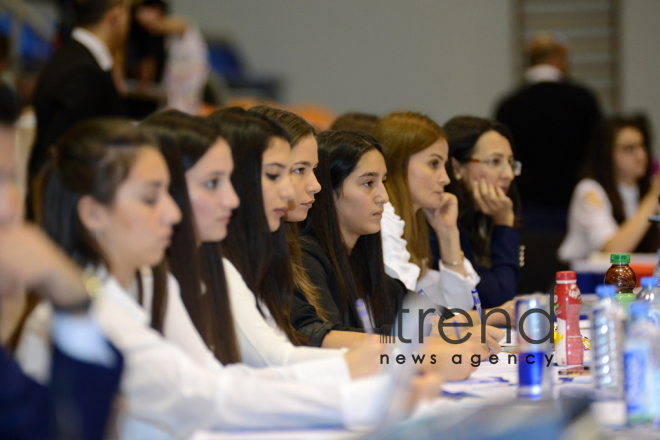 Competitions of the Open Championship and Cup of the START sports club on Rhythmic Gymnastics "Autumn stars". Azerbaijan, Baku, October 14, 2017
