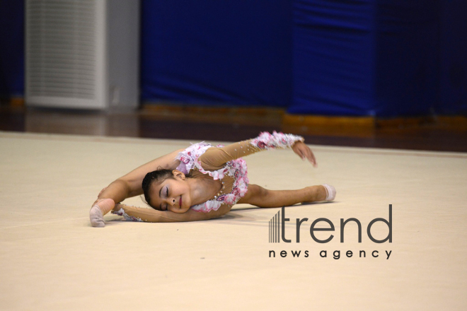 Competitions of the Open Championship and Cup of the START sports club on Rhythmic Gymnastics "Autumn stars". Azerbaijan, Baku, October 14, 2017
