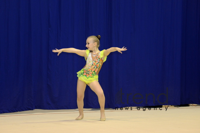 Competitions of the Open Championship and Cup of the START sports club on Rhythmic Gymnastics "Autumn stars". Azerbaijan, Baku, October 14, 2017
