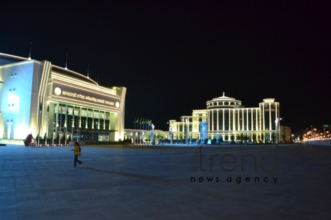 Ашхабад сегодня (3 часть). Туркменистан, 17 октября 2017