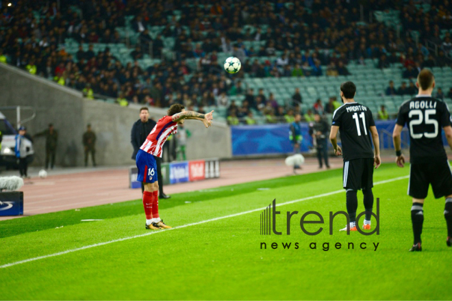 FC Qarabag gets first UEFA Champions League Group point. Azerbaijan, Baku, October 19, 2017